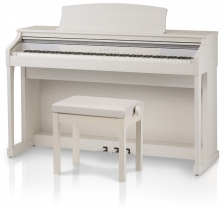 木製鍵盤を搭載したカワイデジタルピアノのスタンダードモデル『CA15』に新色『プレミアムホワイトメープル調仕上げ』が登場