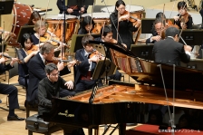 第9回浜松国際ピアノコンクールで、カワイフルコンサートピアノSK-EXを弾いた アレクサンデル・ガジェヴさんが優勝