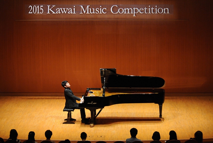 次世代ピアニストの発掘・育成を目的とした2016カワイ音楽コンクールSコース、三段階による審査方法を採用して全国大会を開催