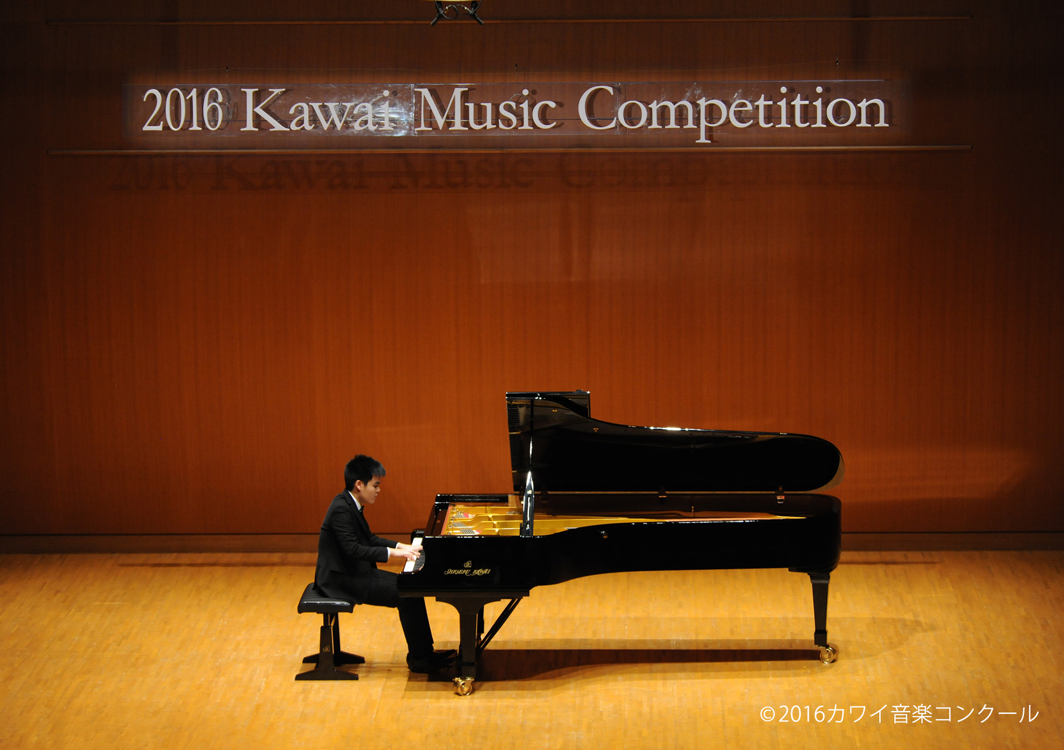 2016カワイ音楽コンクールSコース大賞受賞:ガン・チャイキッティワッタナーさん(タイ)