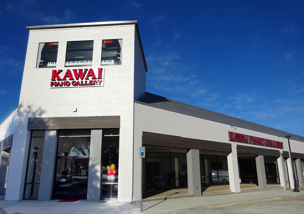 Kawai Piano Gallery Dallas　前景