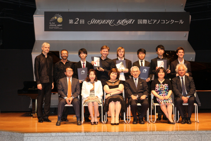 第2回Shigeru Kawai国際ピアノコンクール　結果 </br>— アンドレイシチコさん（ベラルーシ）が第1位受賞 —　
