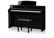 カワイデジタルピアノのハイエンドモデルCAシリーズに</br>「黒塗艶出し塗装仕上げ」が新登場