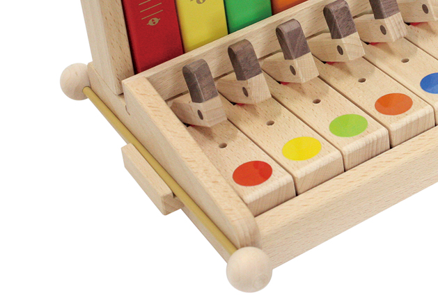 ピアノみたいなシロホン </br>新感覚の木製玩具『シロホンピアノ
