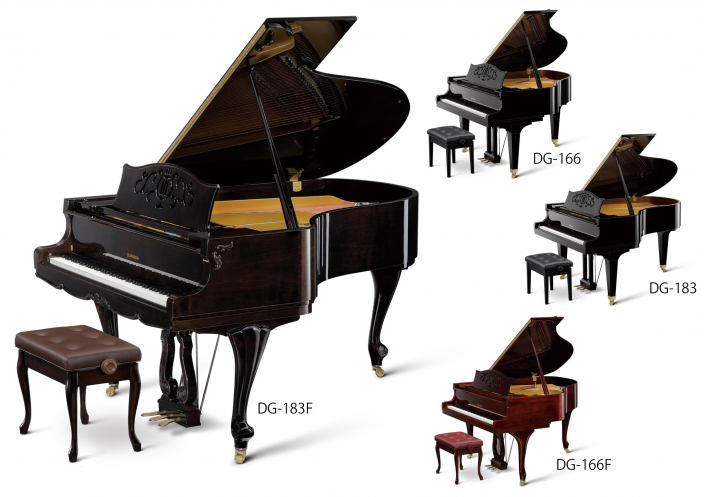－ DIAPASONブランドのピアノ、ラインナップ一新 －</br> グランドピアノ・アップライトピアノ新製品発売