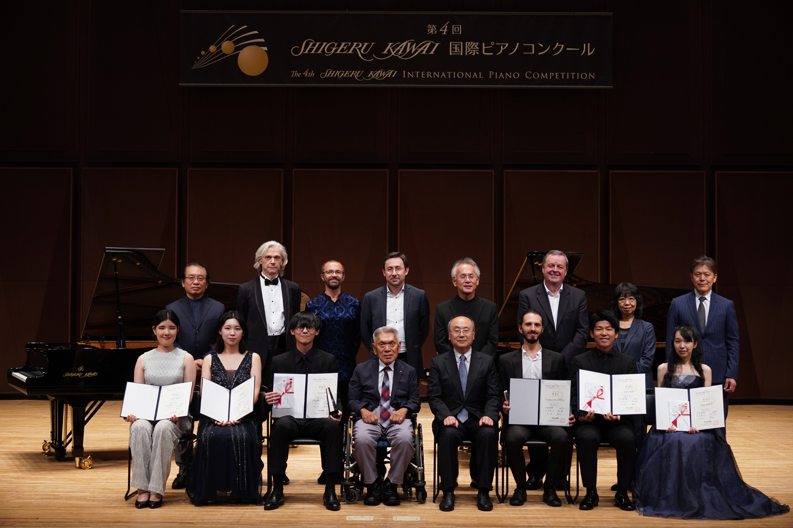第4回 Shigeru Kawai 国際ピアノコンクール 結果 </br>— ニコラス ジャコメリさん(イタリア)が第1位受賞 —