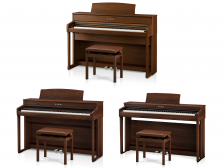 カワイ電子ピアノ「CA701」「CA401」「CN201」に新色追加</br>インテリア性の高い木目調『CA701NW』『CA401MW』『CN201MW』発売