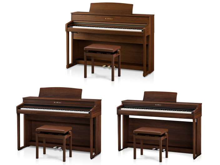 カワイ電子ピアノ「CA701」「CA401」「CN201」に新色追加</br