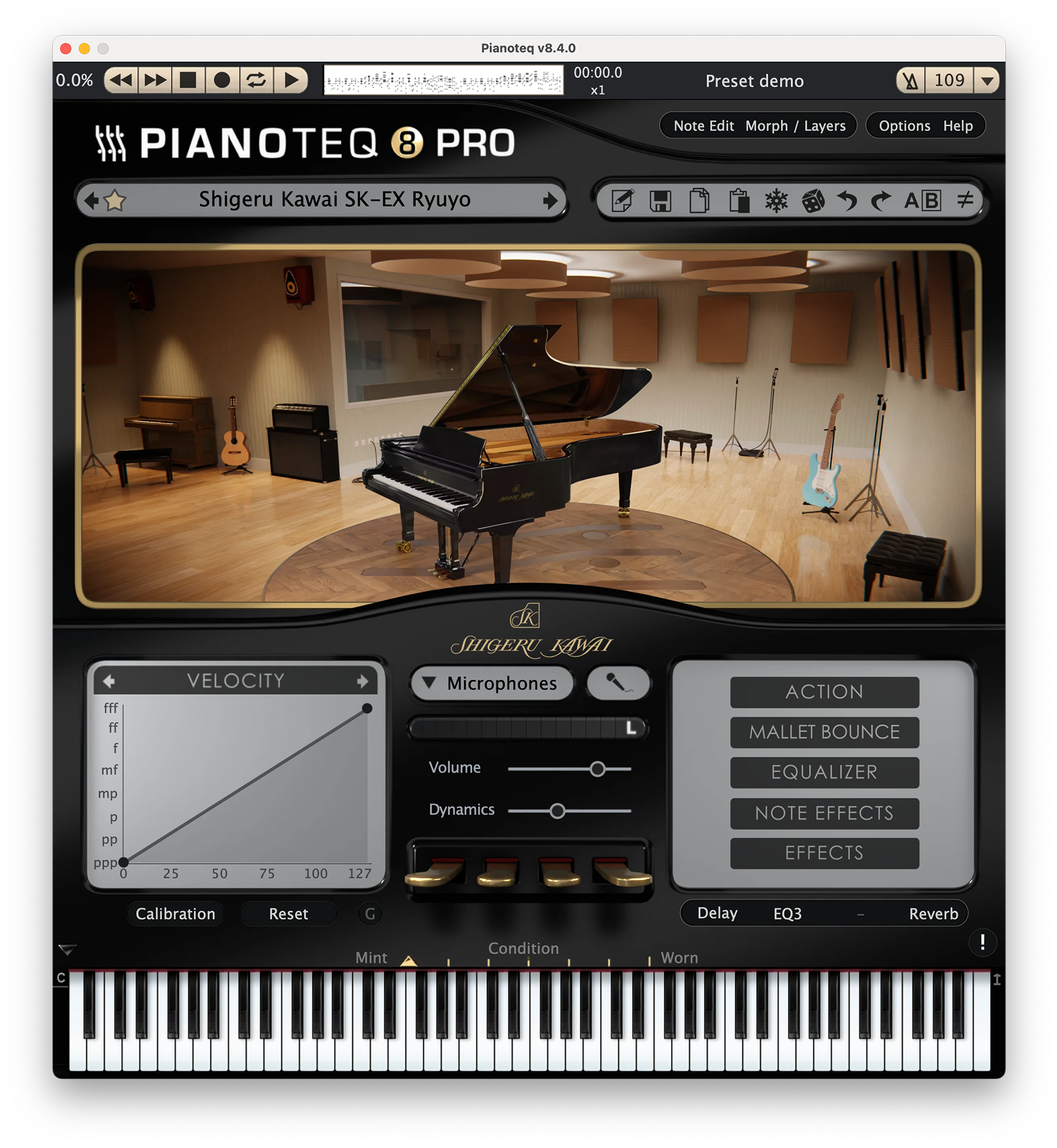 Pianoteq UI