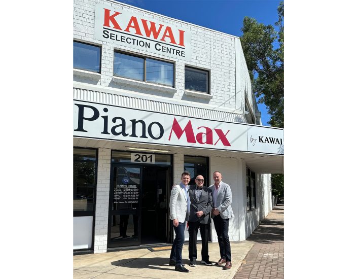 カワイ オーストラリア</br>ピアノ販売を営む会社を事業継承、カワイ直営店としてオープン