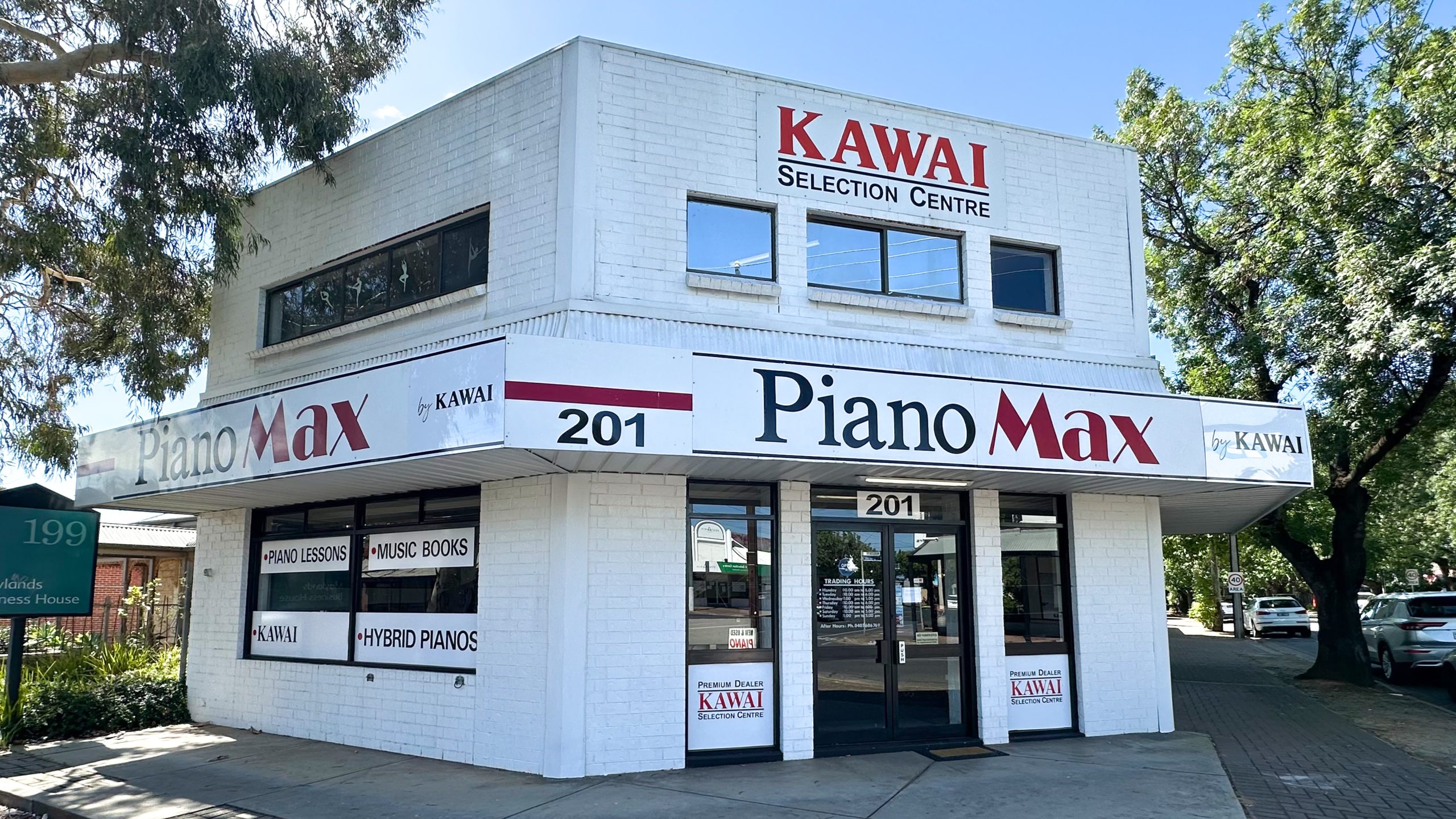 カワイ オーストラリア</br>ピアノ販売を営む会社を事業継承、カワイ直営店としてオープン