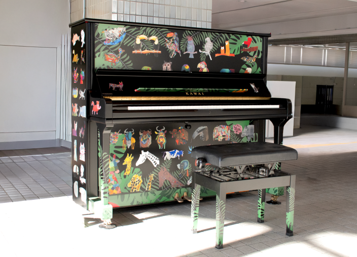 浜松市動物園にラッピングピアノ</br> 展示・ミニコンサート開催のお知らせ